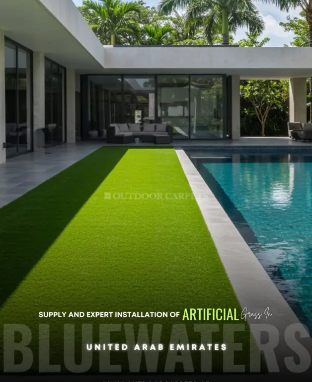 Artificial Grass in Blue Waters