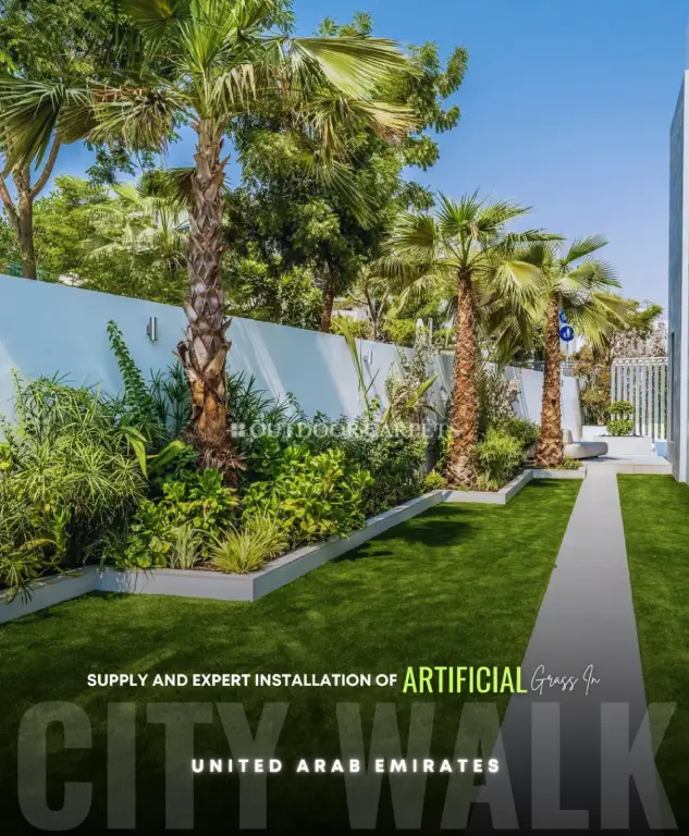 Artificial Grass in City Walk Dubai