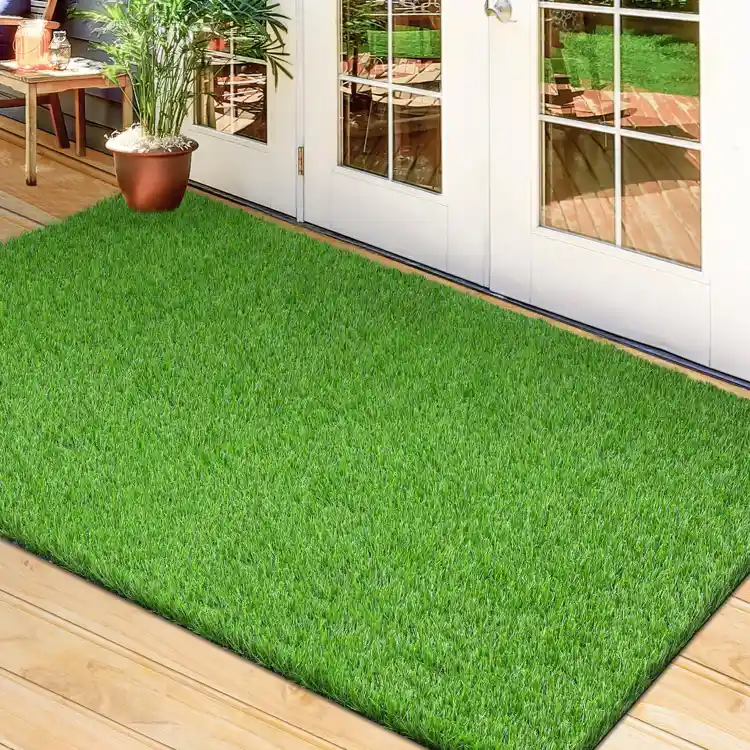 Entrance pathway grass